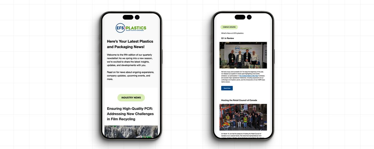 Crafting expert newsletters to highlight company and industry progress
