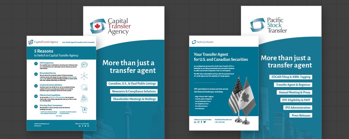 Distinguishing brand personalities with tailored collateral