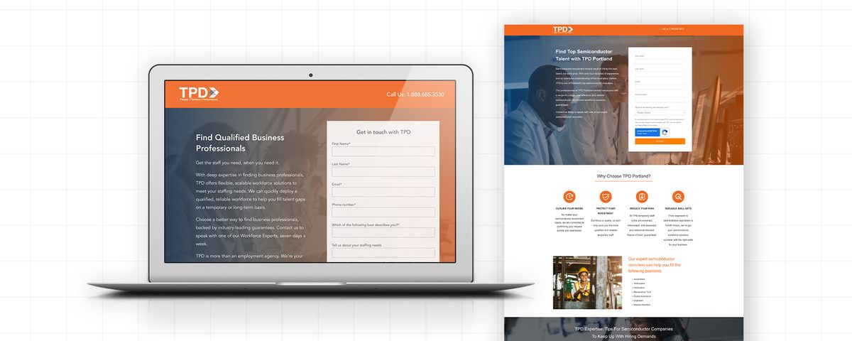 Revamping landing pages and ad campaigns to improve search visibility