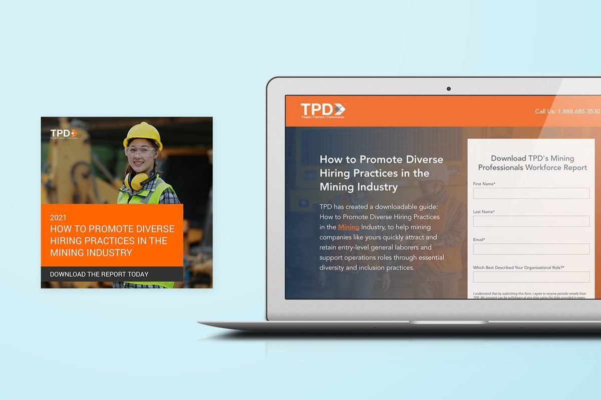 Search and landing-page work Sparx produced for TPD